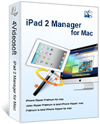 iPad 2 Manager for Mac Box