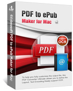 PDF to ePub Maker for Mac Box